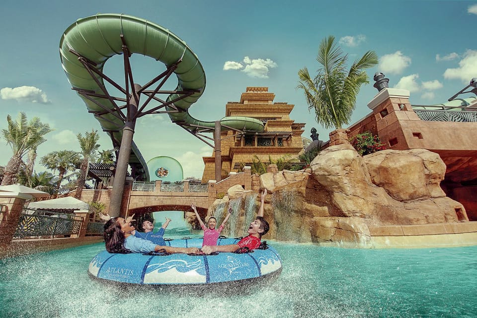 Dubai Atlantis Aquaventure ve Lost and Chambers Combo