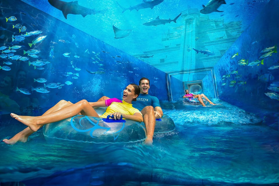 Dubai Atlantis Aquaventure ve Lost and Chambers Combo