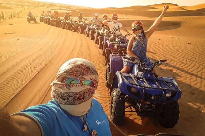 Dubai: Bike the Red Dunes, Camel Rides, Sandboarding and BBQ