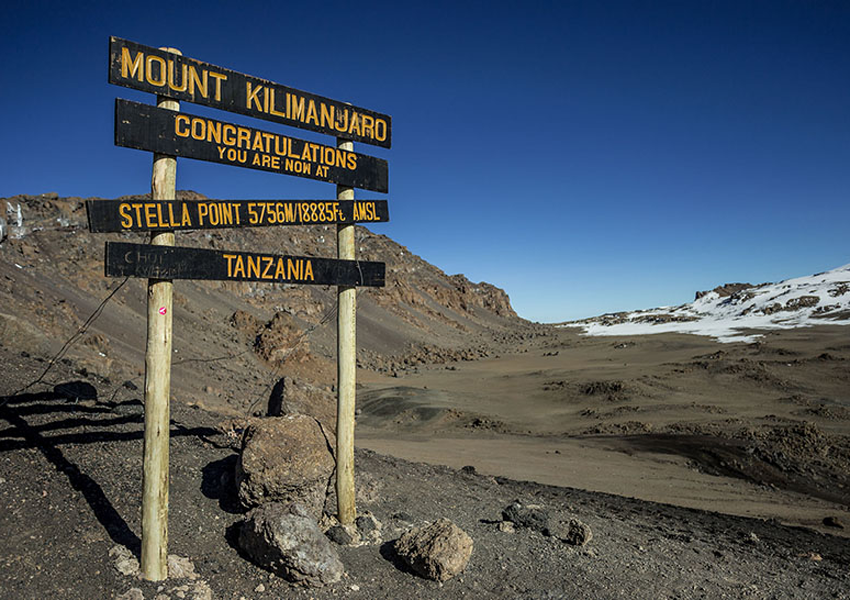 Kilimanjaro Climb - Rongai 6 Days 5 Nights