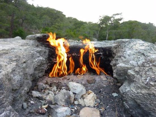 Огненная гора Янарташ на джипах в Кемере
