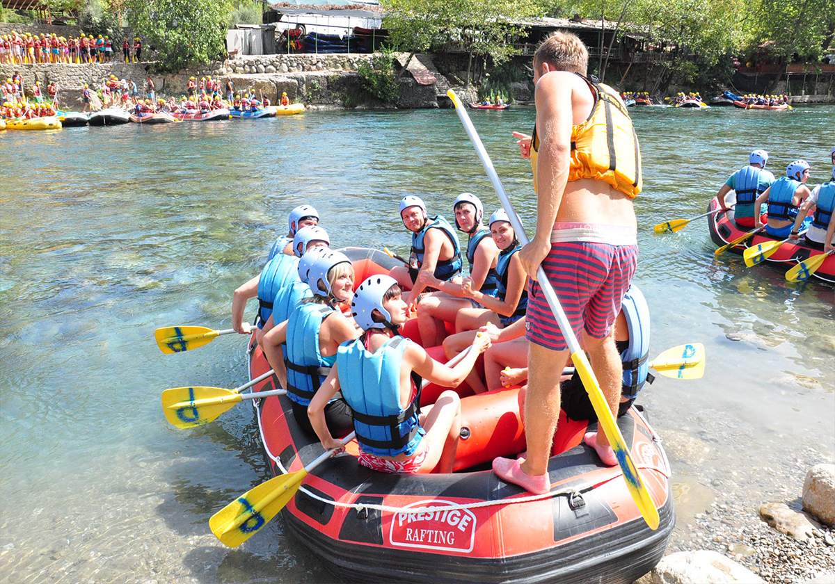 Antalya'dan Köprülü Kanyonda Rafting turu